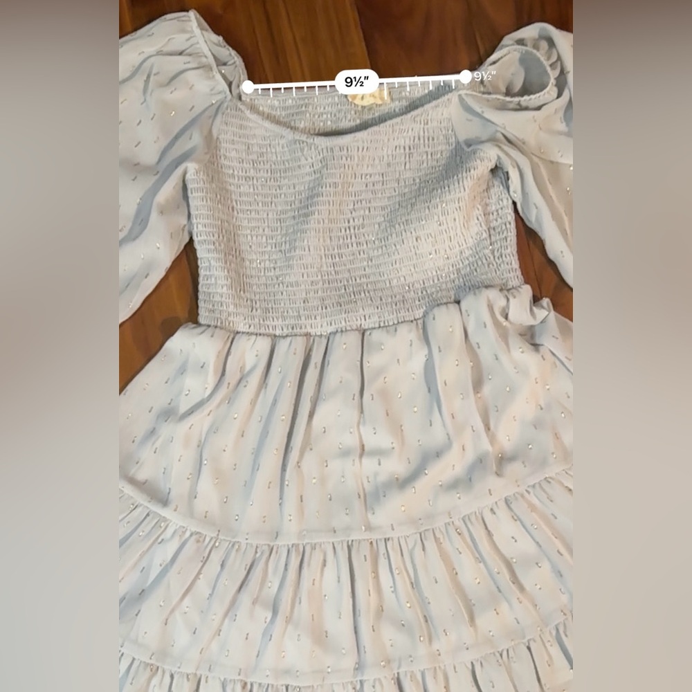 Altar’d State Babydoll Smocked Milkmaid Dress - Picture 5 of 14